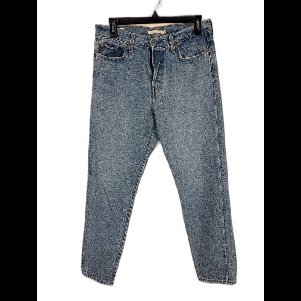Levi's Wedgie Jeans Blue Classic Wash Denim 5-Pocket Size 29 Classic